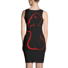 Load image into Gallery viewer, Slugg&#39;n blk w/red logo Sublimation Cut &amp; Sew Dress
